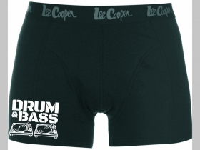 Drum and Bass čierne trenírky BOXER top kvalita 95%bavlna 5%elastan